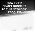 How to Fix Windows "Can't connect to this network" Error
