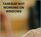 How to Fix Windows 10 Taskbar Not Working