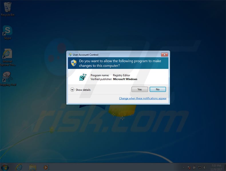 remove skype from startup windows 7