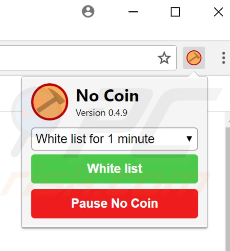 1password blocked bitcoin miner