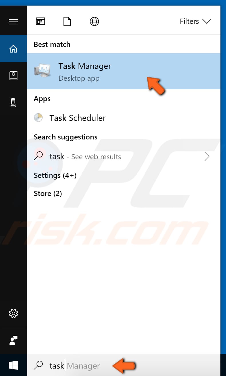 how to find your IP address in task manager step 1