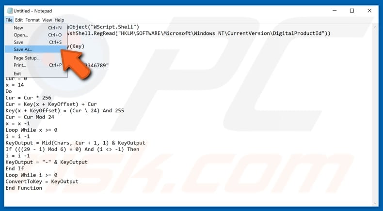 script to find office 2010 product key