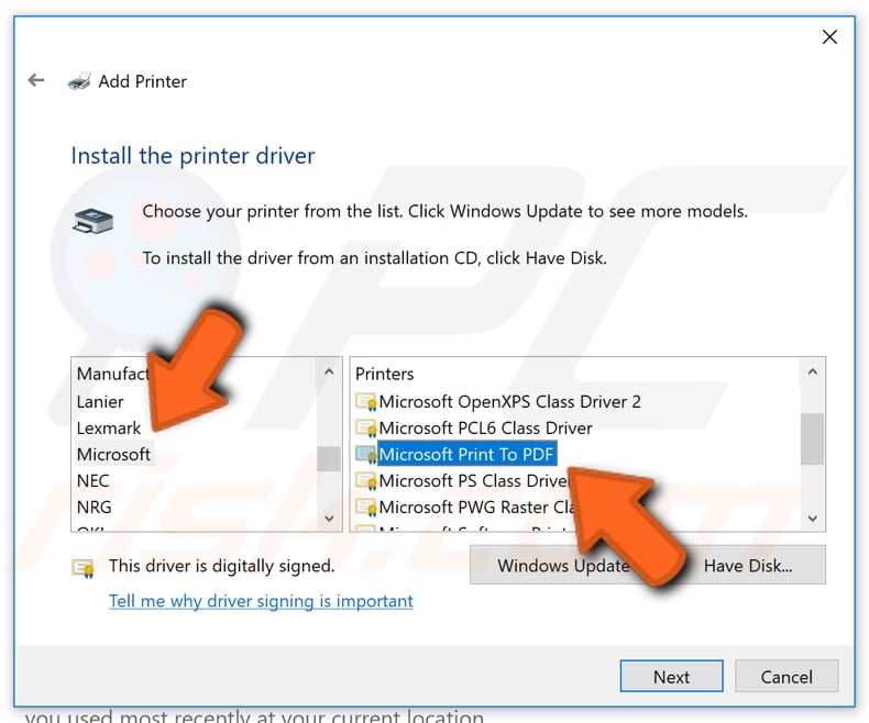 NEC Printers Driver Download For Windows