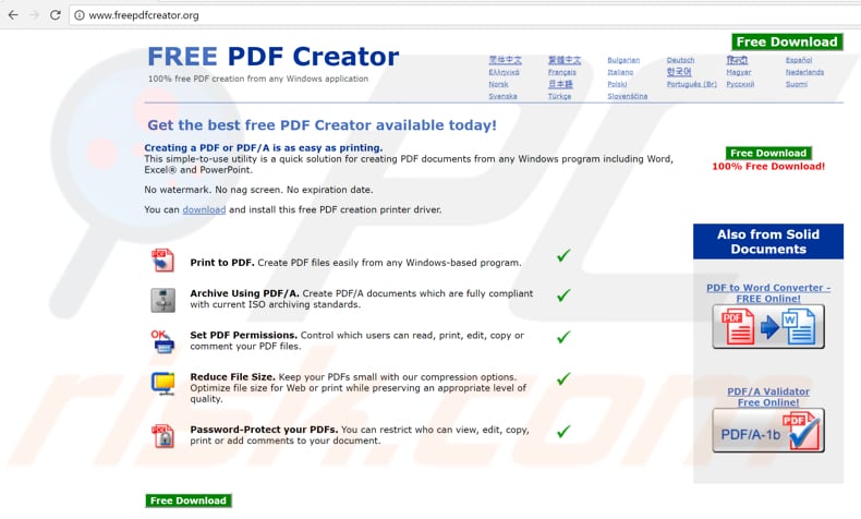 solid pdf creator website