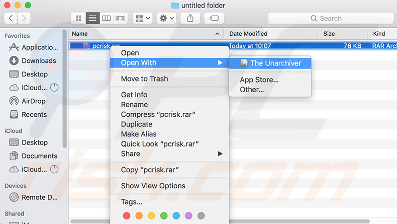  How To Extract RAR Files On Mac OS 