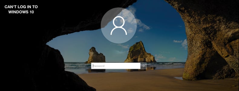 windows 10 wont let me log in