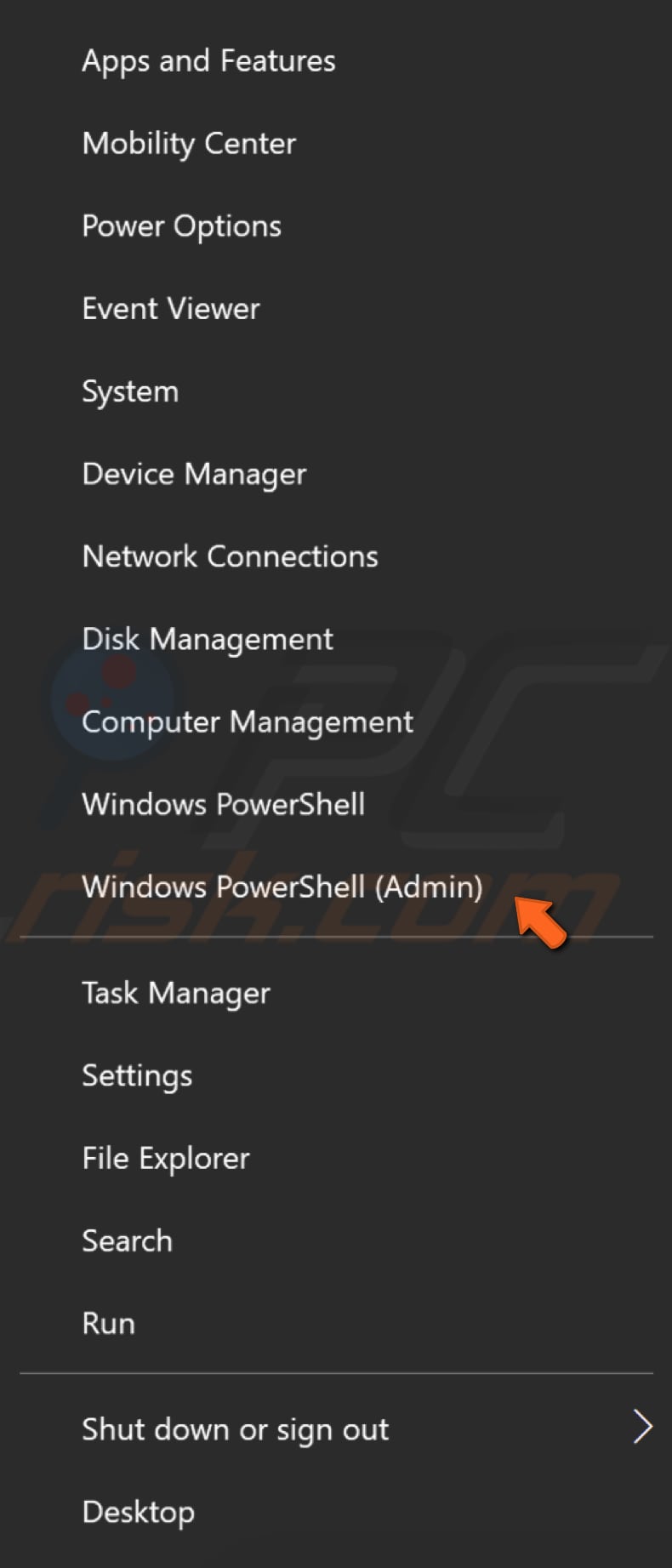 execute powershell command step 1