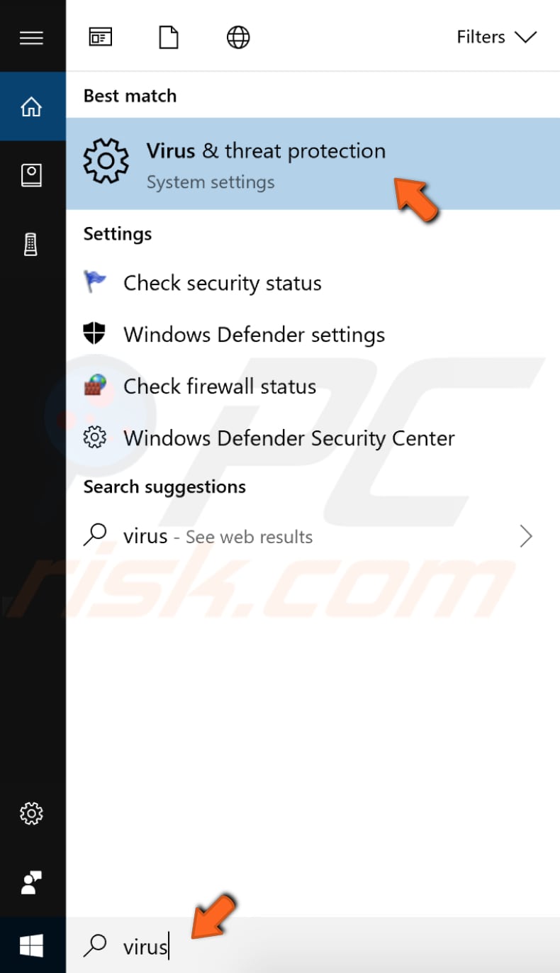 cant turn on windows defender