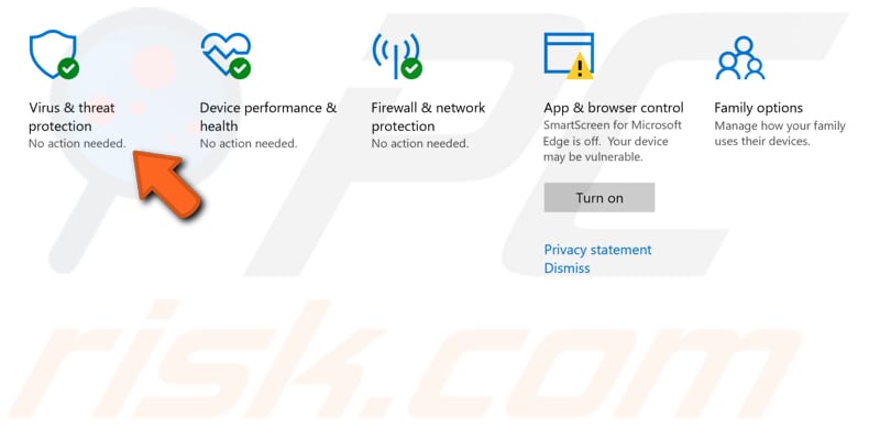 uninstall third-party antivirus software step 3