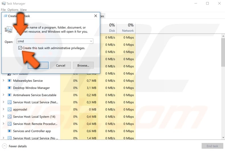 run system file checker step 1