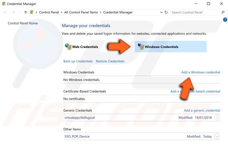 Enter network credentials windows 10 что делать