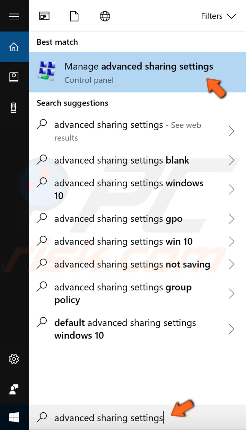 allow windows to manage HomeGroup connections step 1