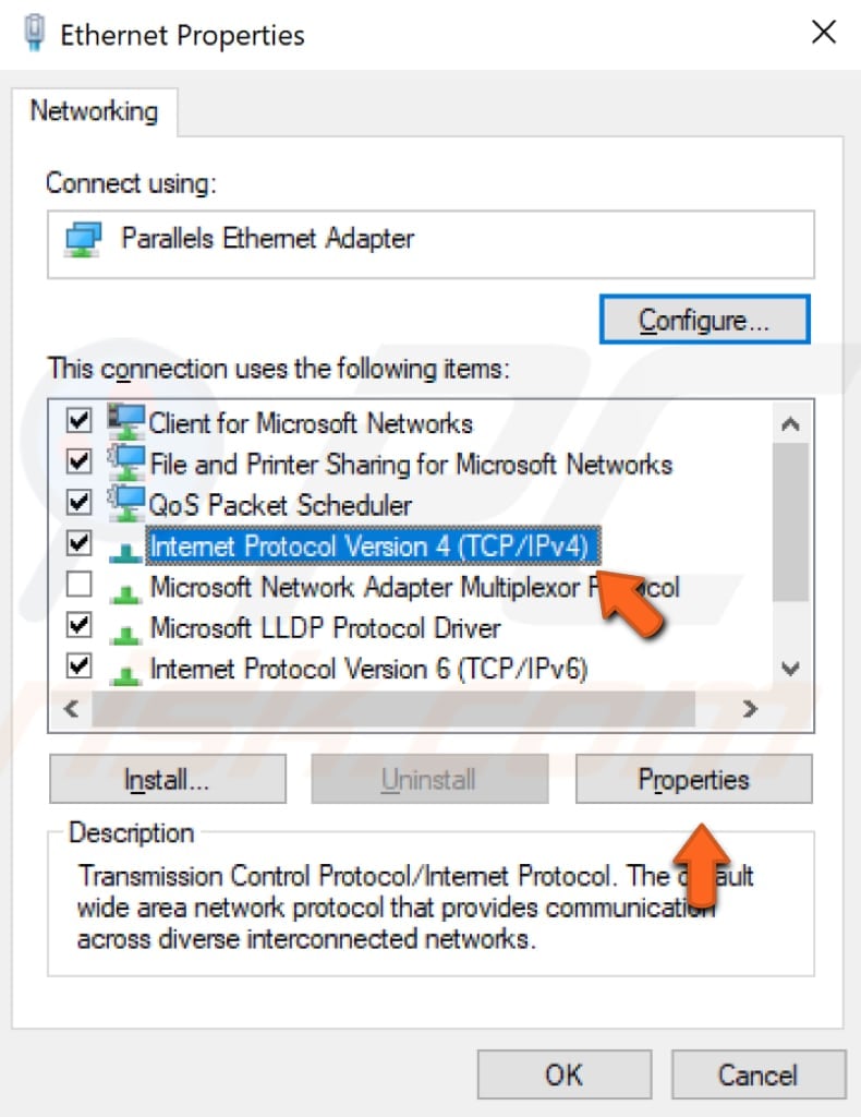 check if ip addresses properly assigned step 5