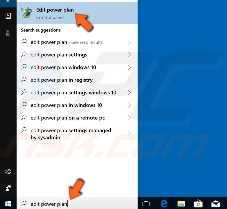 disable usb selective suspend setting step 1