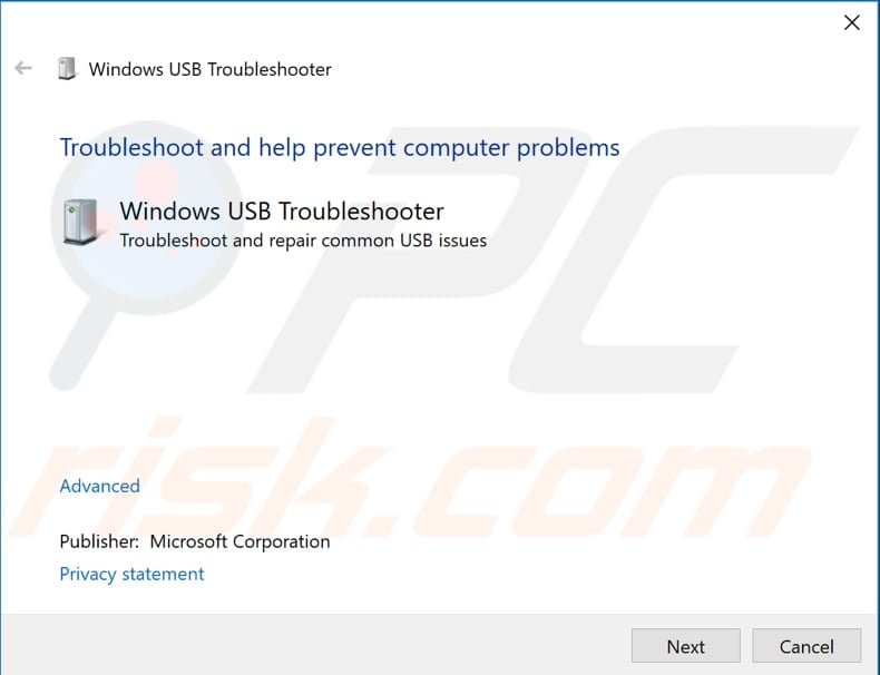run windows troubleshooters step 3