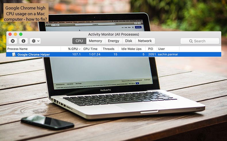 Google Chrome High CPU Usage on Mac - How to Fix?