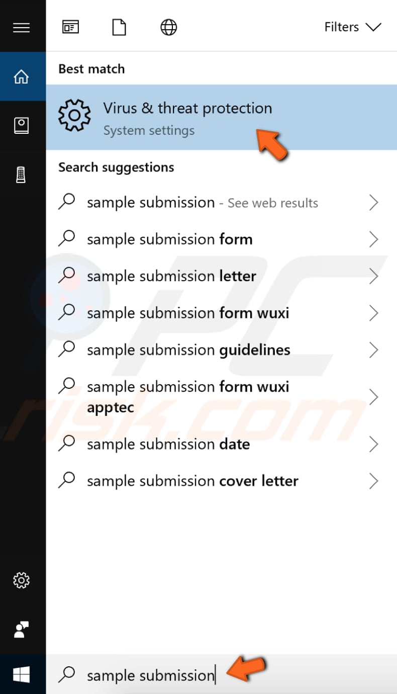 disable sample submission step 1