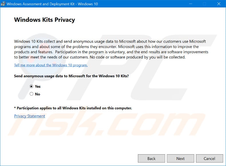 using Windows Assessment and Deployment Kit (WADK) To Create Windows PE Bootable USB Flash step 2