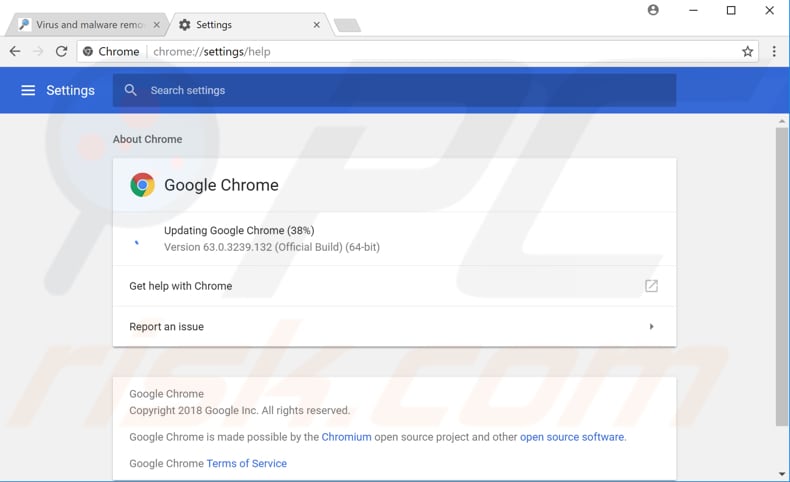 update google chrome step 3