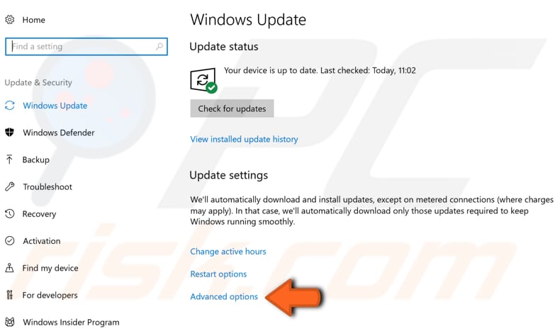 disable windows update peer to peer feature step 2