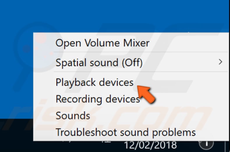 set your HDMI device as default step 1