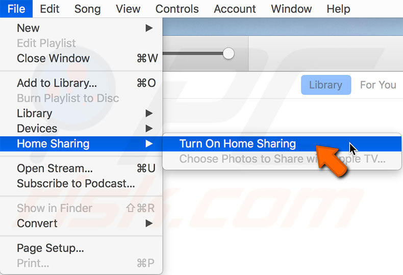 itunes-home-sharing-enable