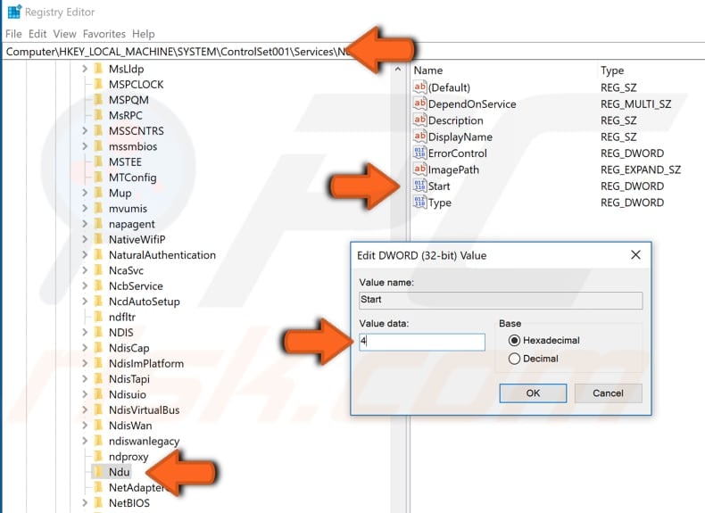 edit registry step 2