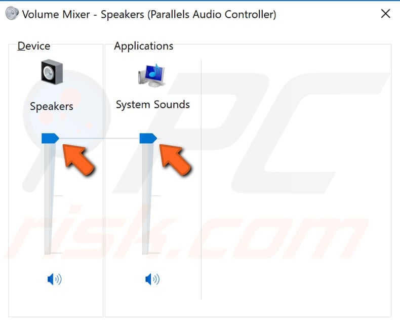 make sure that volume is not muted step 2