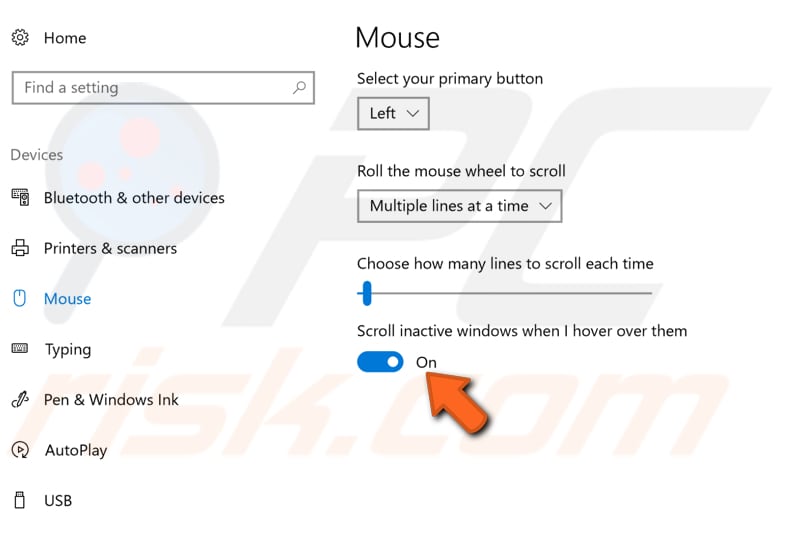 mouse click delay windows 10