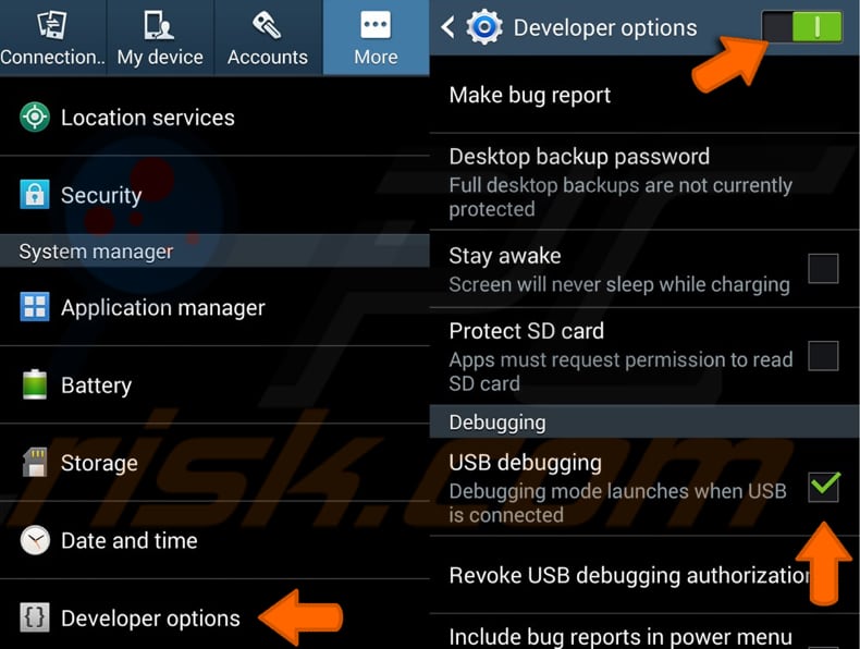 usb debugging windows 10