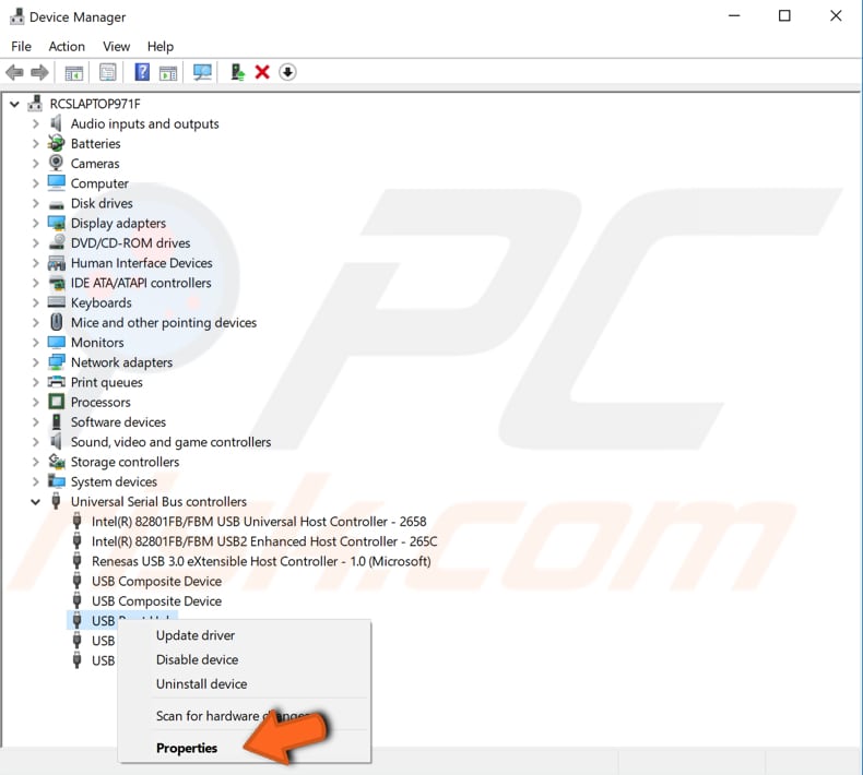 usb root hub driver windows 10 download