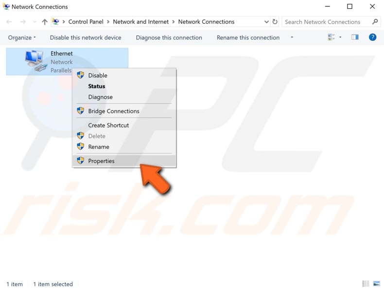 set your IP address manually step 3