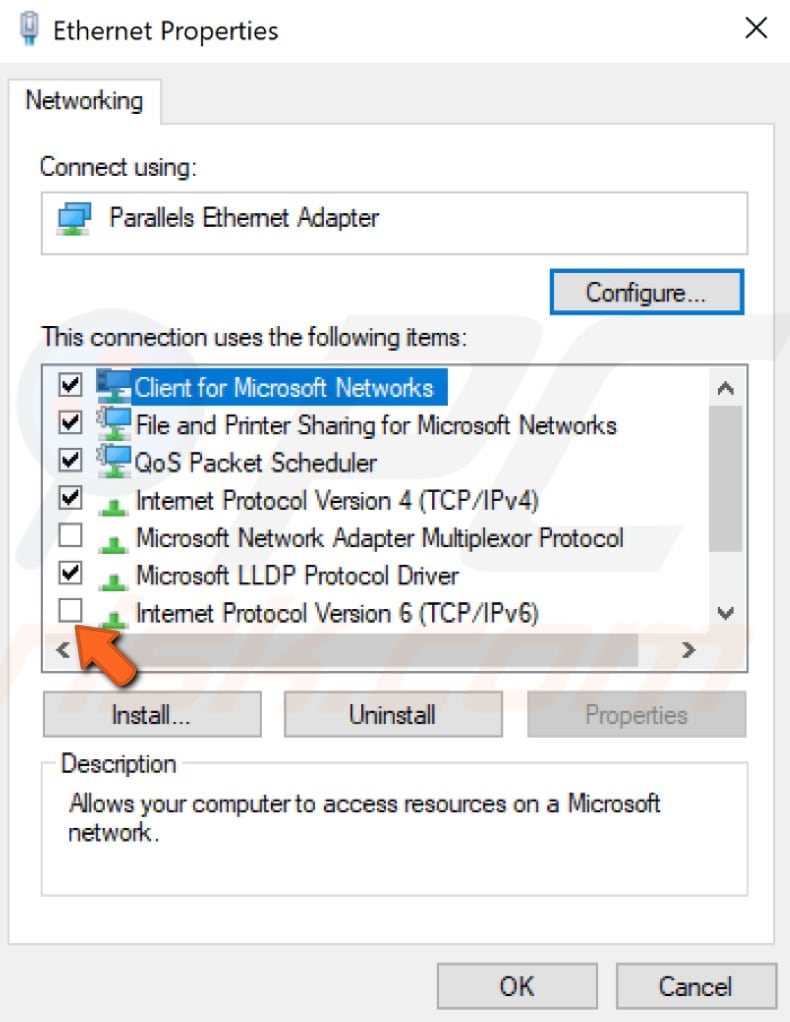 disable ipv6 step 4