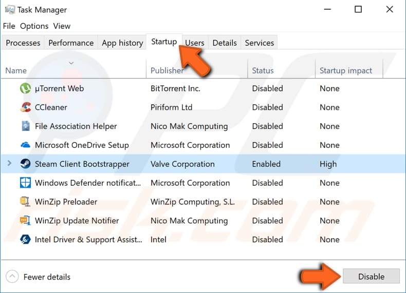 start windows in a clean boot state step 4