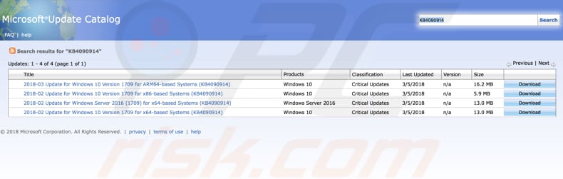 download servicing stack update step 3