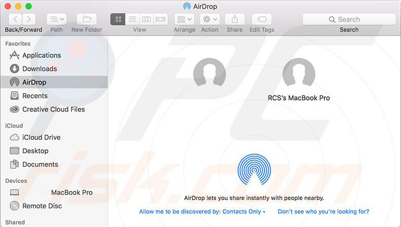 download contacts from iphone to mac