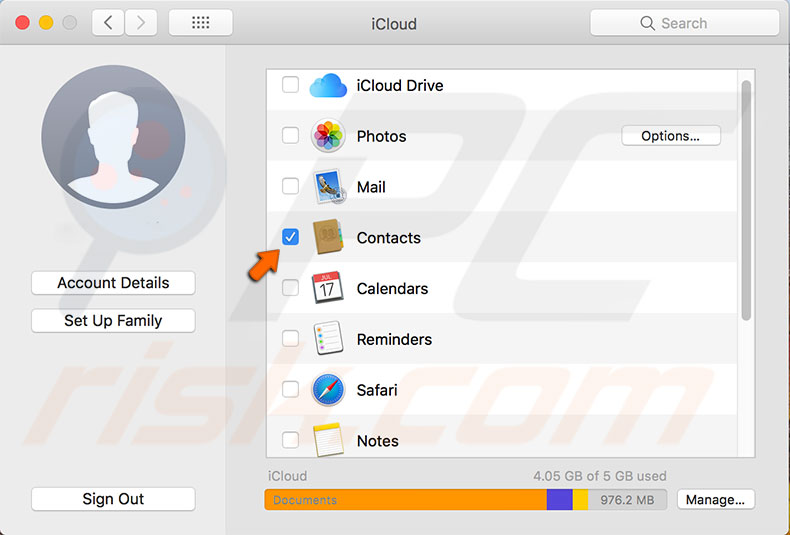 how to download contacts from icloud to mac