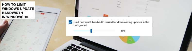 how to change bandwidth limit windows 10