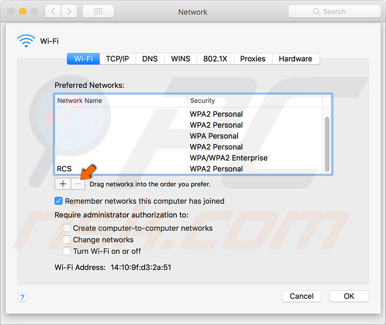 how to view wifi password mac book