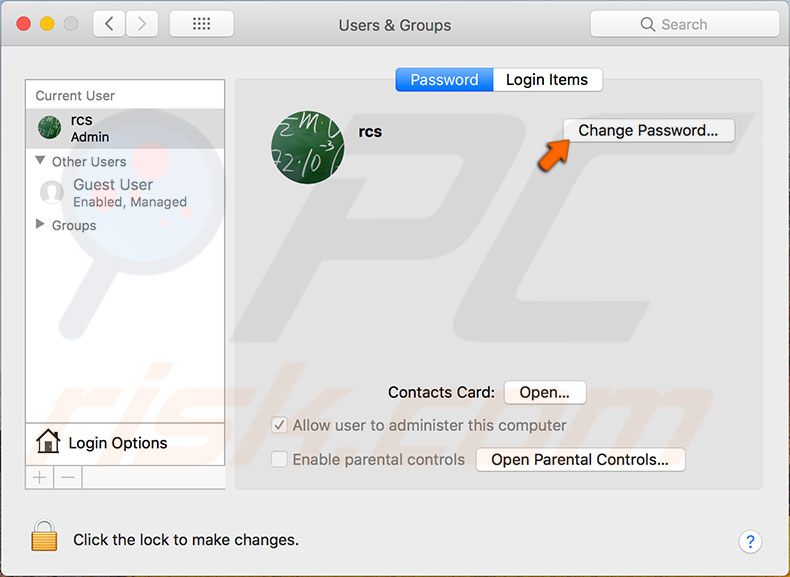 How To Change Admin Password On Mac