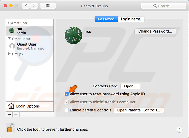 know what your administrator password is for mac os x