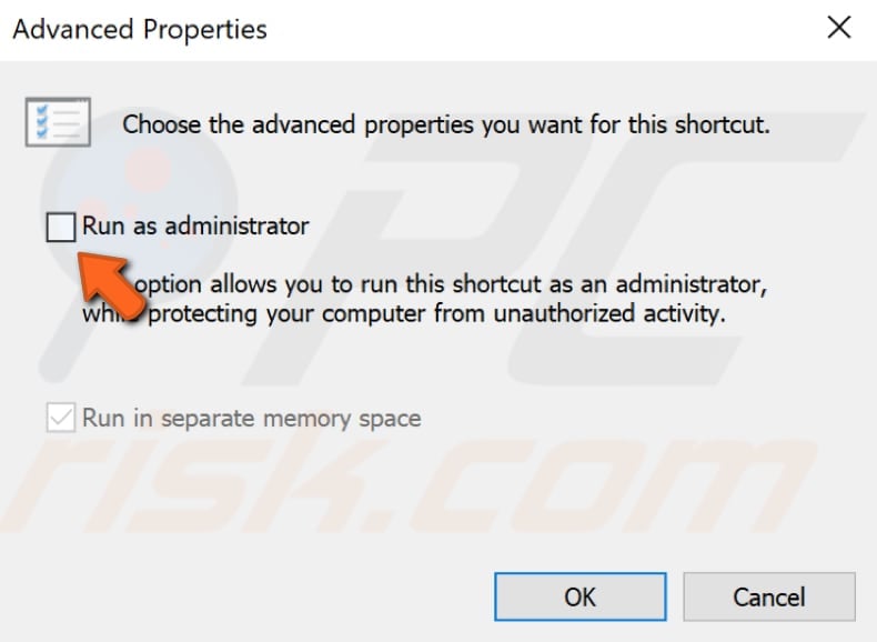 create elevated command prompt shortcut step 3