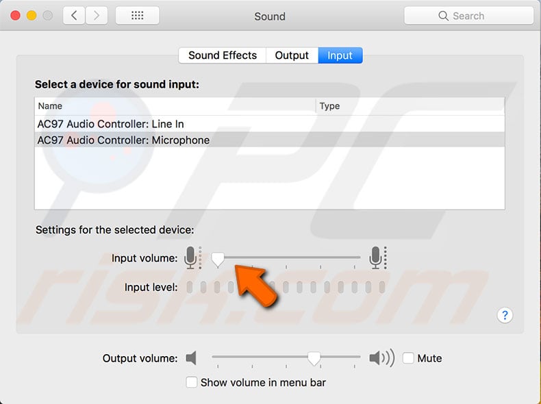 how to turn on macbook pro microphone