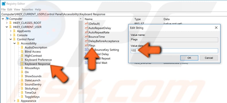 edit windows registry step 3