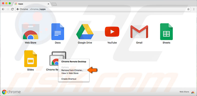 chrome remote desktop imessage