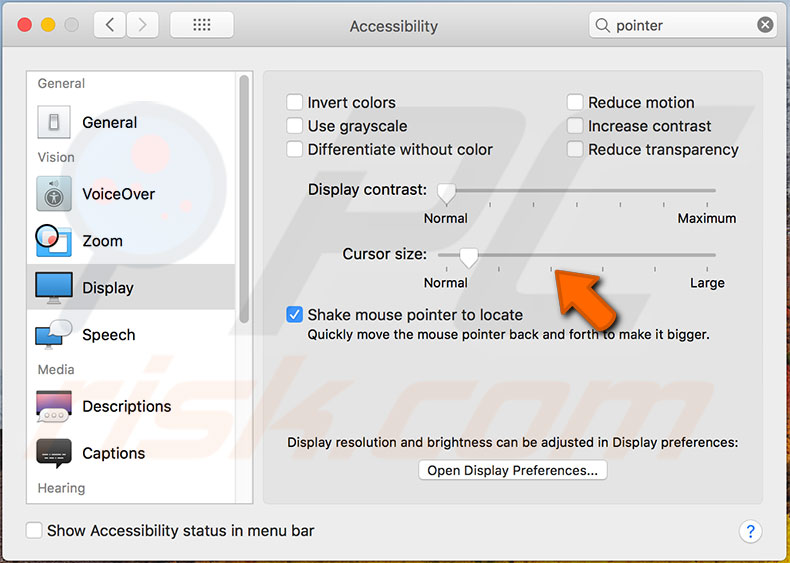 cursor disappears mac