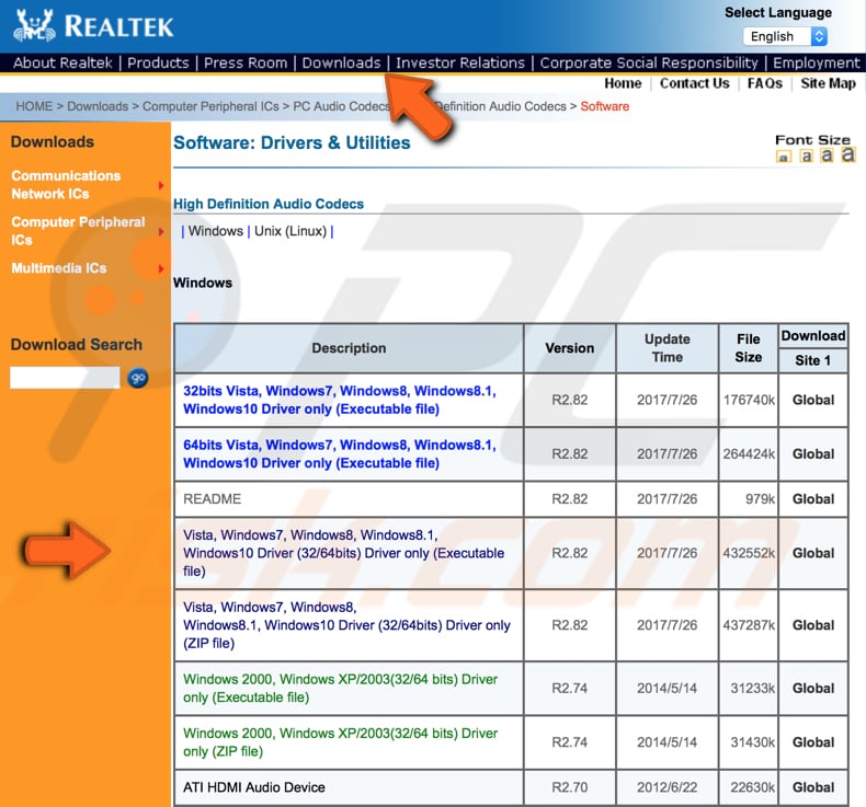 dell realtek high definition audio driver windows 10