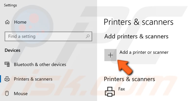 delete printers folder contents step 6