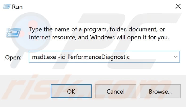 run maintenance and performance troubleshooters step 4