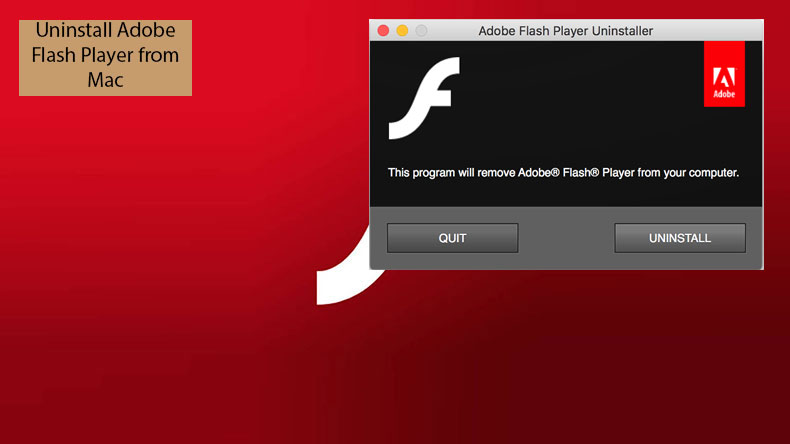 adobe flash for mac delte